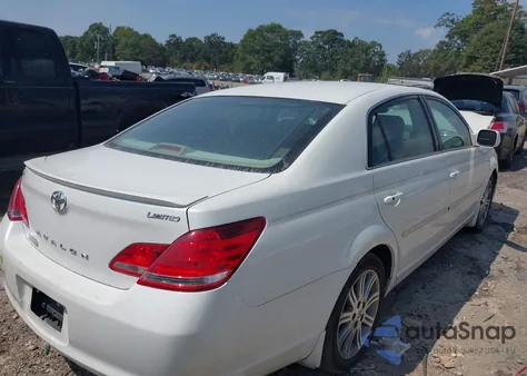 2007 Toyota Avalon Limited from USA, damaged, VIN 4T1BK36B27U175068